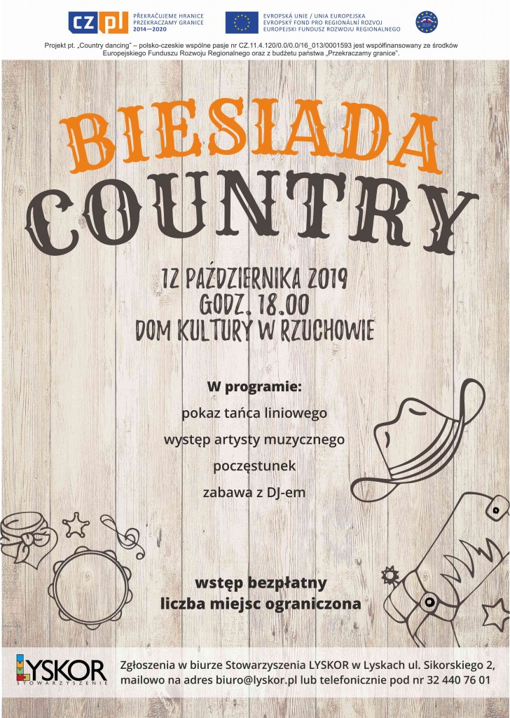 Lyskor plakat_Biesiada Country